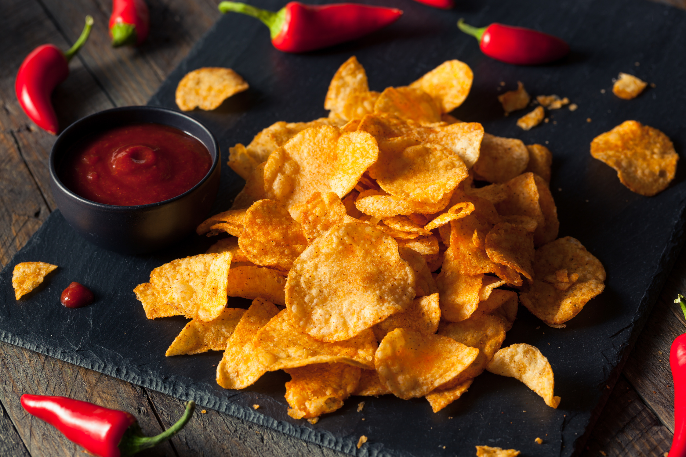 Hot Spicy Sriracha Potato Chips